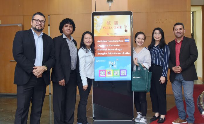 Taiwan y Honduras, unidos por el arte